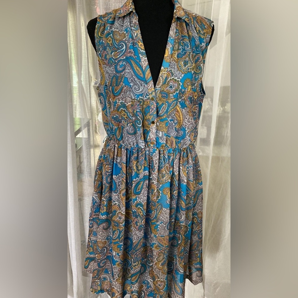 H&M Paisley Midi Dress